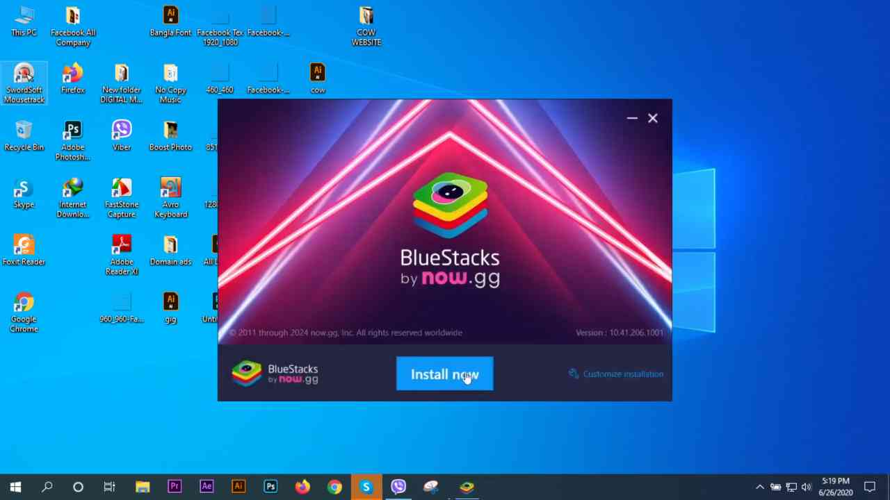 Baixe e configure o emulador Android